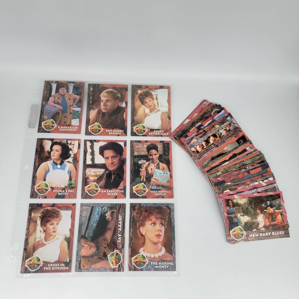 Lot Of Flinstones The Movie Collectors Cards Included
